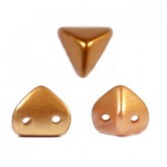 Les perles par Puca® Super-kheops Perlen Pastel amber gold 02010/25003